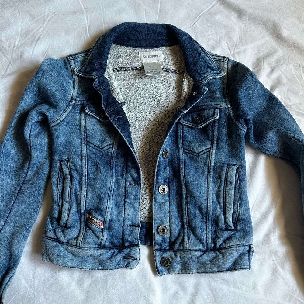 Kids diesel jean jacket